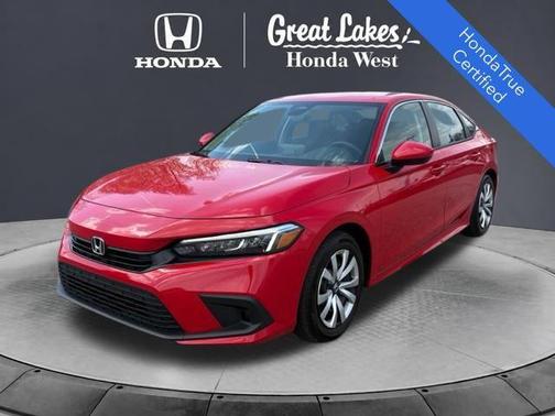 Rallye Red 2024 Honda Civic LX