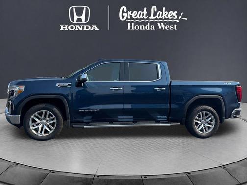 Pacific Blue Metallic 2019 GMC Sierra 1500 SLT