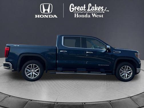 Pacific Blue Metallic 2019 GMC Sierra 1500 SLT