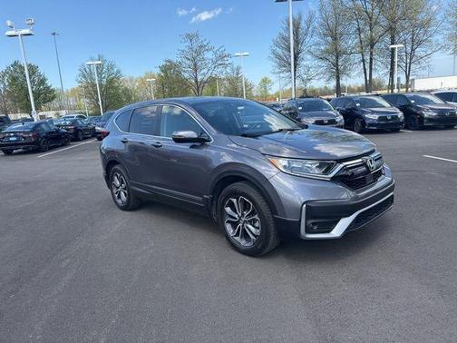 Modern Steel Metallic 2021 Honda CR-V AWD EX