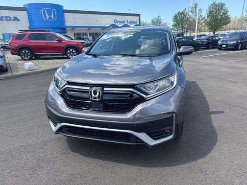 Modern Steel Metallic 2021 Honda CR-V AWD EX