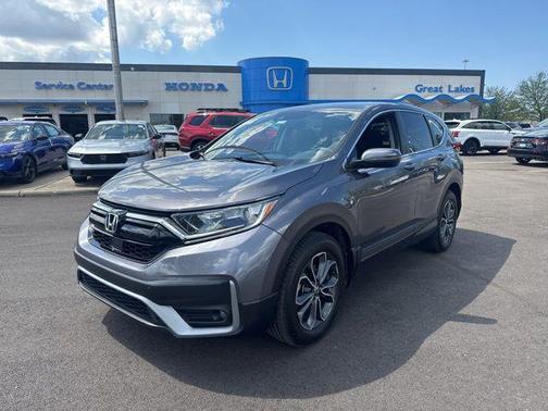 Modern Steel Metallic 2021 Honda CR-V AWD EX