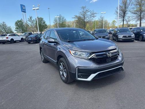 Modern Steel Metallic 2021 Honda CR-V AWD EX