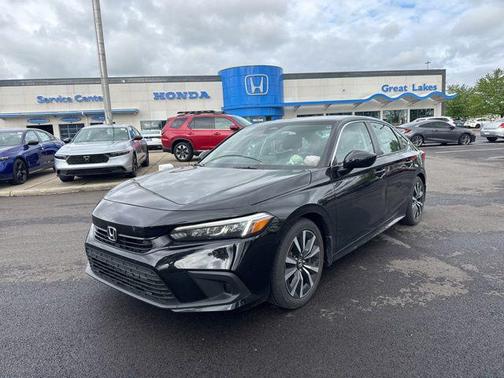 Crystal Black Pearl 2023 Honda Civic EX