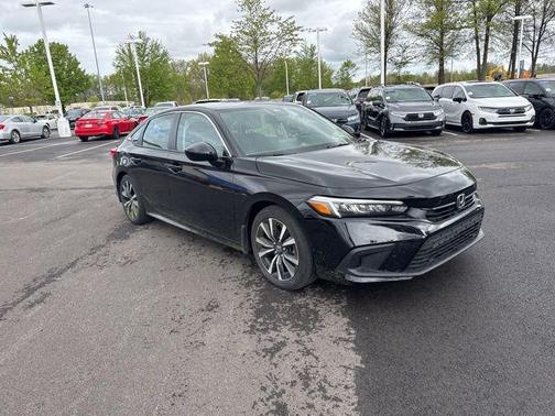 Crystal Black Pearl 2023 Honda Civic EX