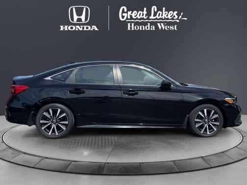 Crystal Black Pearl 2023 Honda Civic EX