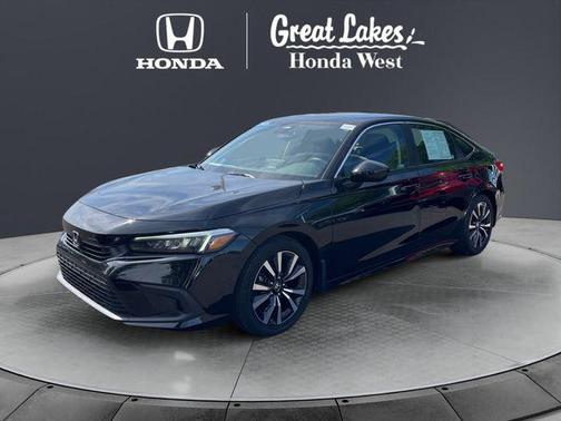 Crystal Black Pearl 2023 Honda Civic EX