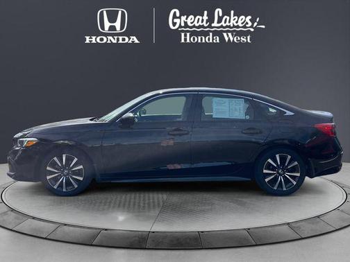 Crystal Black Pearl 2023 Honda Civic EX