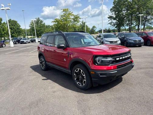 Rapid Red Metallic Tinted Clearcoat 2021 Ford Bronco Sport Outer Banks