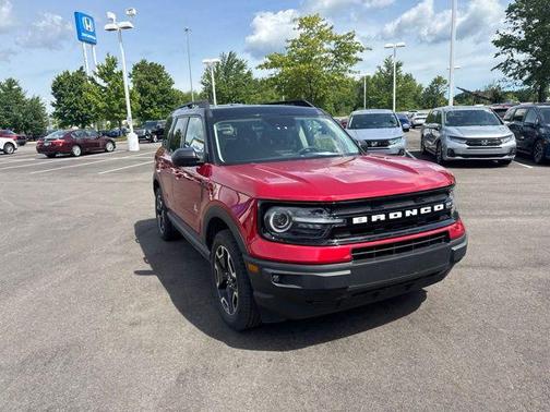 Rapid Red Metallic Tinted Clearcoat 2021 Ford Bronco Sport Outer Banks