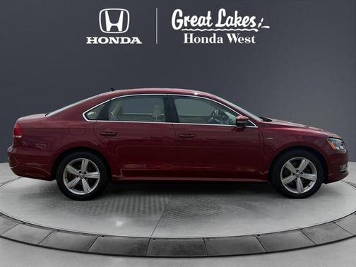 Fortana Red 2015 Volkswagen Passat 1.8T Limited Edition