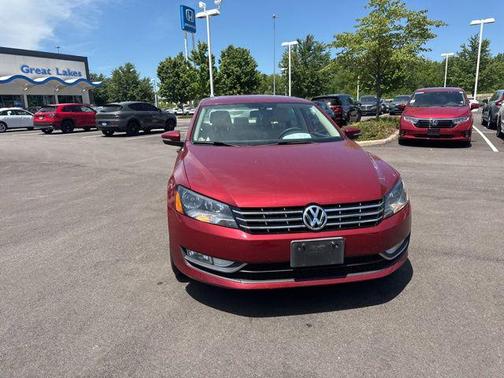 Fortana Red 2015 Volkswagen Passat 1.8T Limited Edition