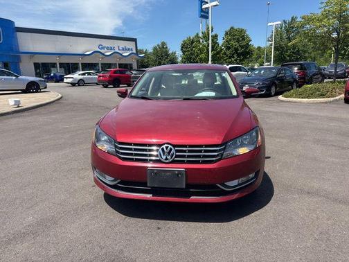 Fortana Red 2015 Volkswagen Passat 1.8T Limited Edition