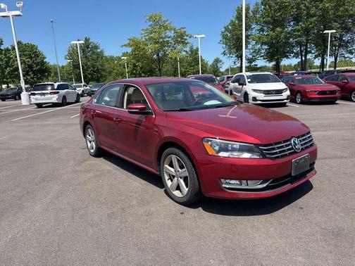 Fortana Red 2015 Volkswagen Passat 1.8T Limited Edition