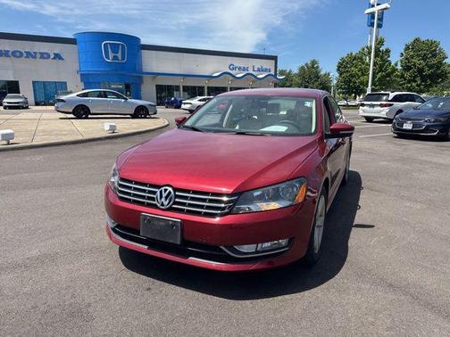 Fortana Red 2015 Volkswagen Passat 1.8T Limited Edition