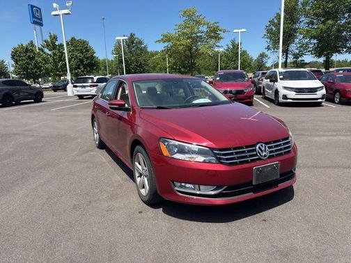 Fortana Red 2015 Volkswagen Passat 1.8T Limited Edition