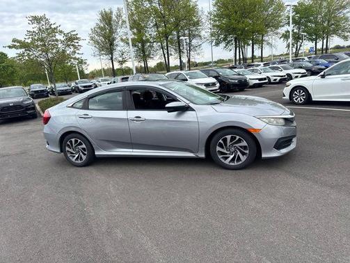 Lunar Silver Metallic 2018 Honda Civic EX