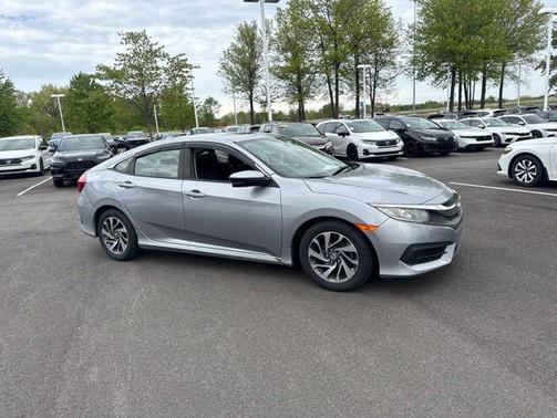 Lunar Silver Metallic 2018 Honda Civic EX