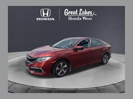 Rallye Red 2020 Honda Civic LX