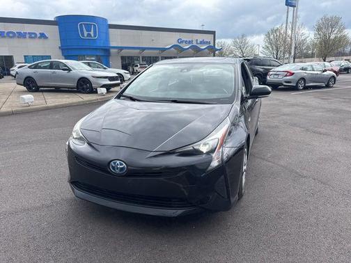 Midnight Black Metallic 2016 Toyota Prius Three