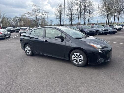Midnight Black Metallic 2016 Toyota Prius Three