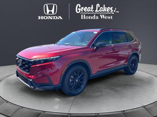 Radiant Red Metallic 2024 Honda CR-V Hybrid Sport AWD