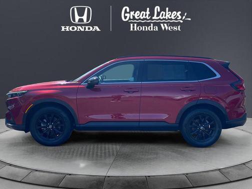 Radiant Red Metallic 2024 Honda CR-V Hybrid Sport AWD