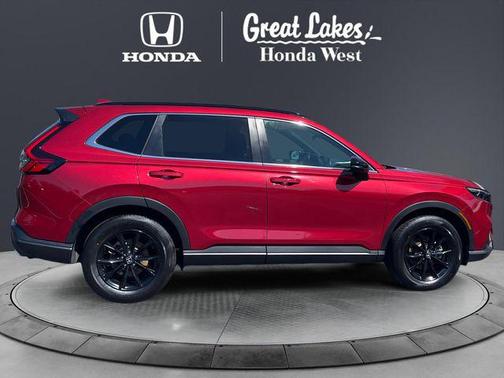 Radiant Red Metallic 2024 Honda CR-V Hybrid Sport AWD