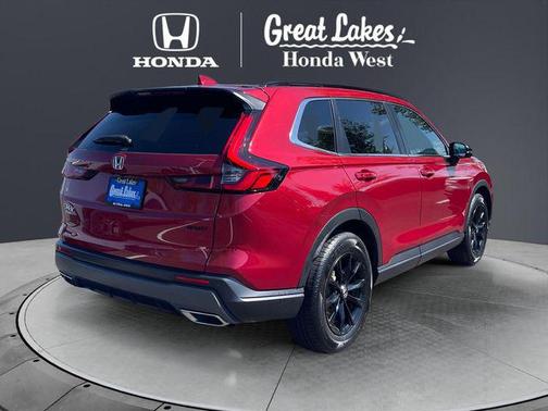 Radiant Red Metallic 2024 Honda CR-V Hybrid Sport AWD