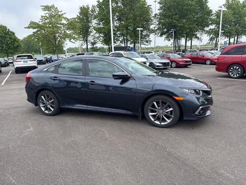 Cosmic Blue Metallic 2021 Honda Civic EX