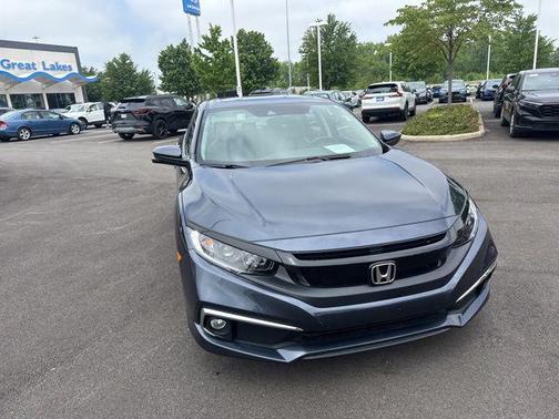 Cosmic Blue Metallic 2021 Honda Civic EX