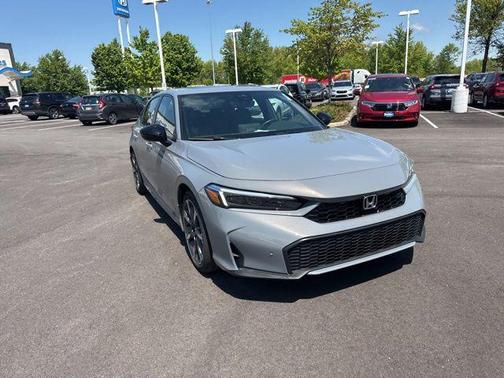 Urban Gray Pearl 2025 Honda Civic Hybrid Sport
