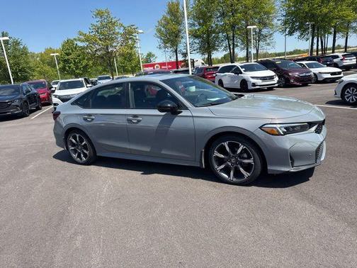 Urban Gray Pearl 2025 Honda Civic Hybrid Sport