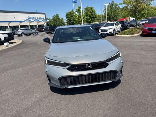Urban Gray Pearl 2025 Honda Civic Hybrid Sport