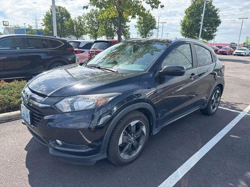Crystal Black Pearl 2018 Honda HR-V EX-L w/Navigation