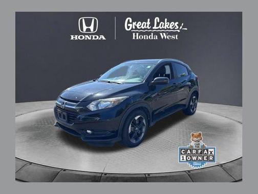Crystal Black Pearl 2018 Honda HR-V EX-L w/Navigation