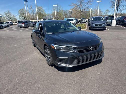 Crystal Black Pearl 2022 Honda Civic EX