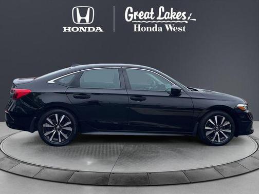 Crystal Black Pearl 2022 Honda Civic EX