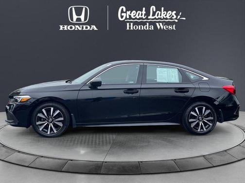 Crystal Black Pearl 2022 Honda Civic EX