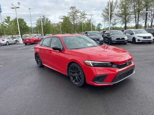 Rallye Red 2023 Honda Civic Sport