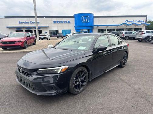 Crystal Black Pearl 2023 Honda Civic Sport