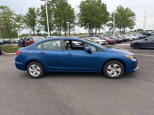 Gray 2013 Honda Civic LX