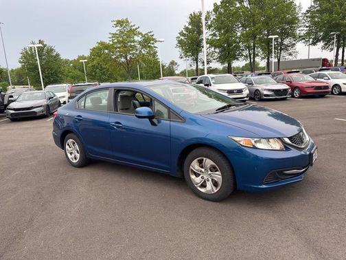 Gray 2013 Honda Civic LX