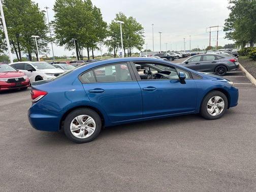 Gray 2013 Honda Civic LX