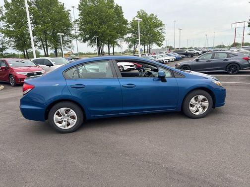 Gray 2013 Honda Civic LX