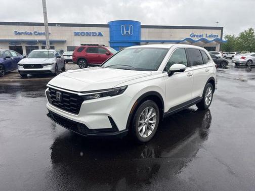 Platinum White Pearl 2024 Honda CR-V EX AWD