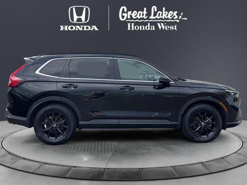 Crystal Black Pearl 2024 Honda CR-V Hybrid Sport AWD