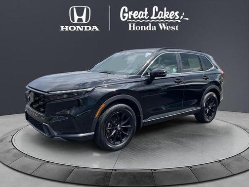 Crystal Black Pearl 2024 Honda CR-V Hybrid Sport AWD