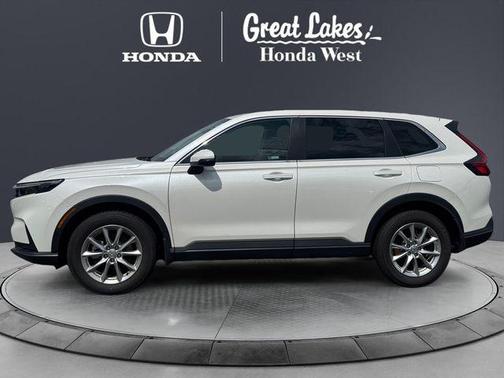 Platinum White Pearl 2026 Honda CR-V EX AWD