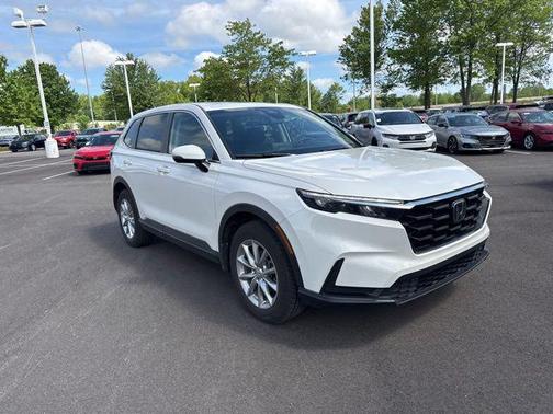 Platinum White Pearl 2026 Honda CR-V EX AWD
